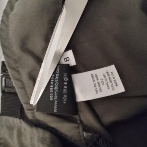 Terry Cycling Wrap Adjustable Skirt Size 8 - Picture 10 of 10